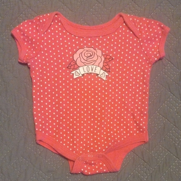 Betsey Johnson Other - Betsey Johnson Pink and White Polka Dot Bodysuit​​